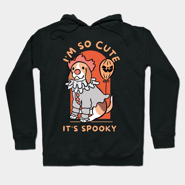 I'm so cute it's spooky a cute halloween dog beagle Hoodie by Yarafantasyart